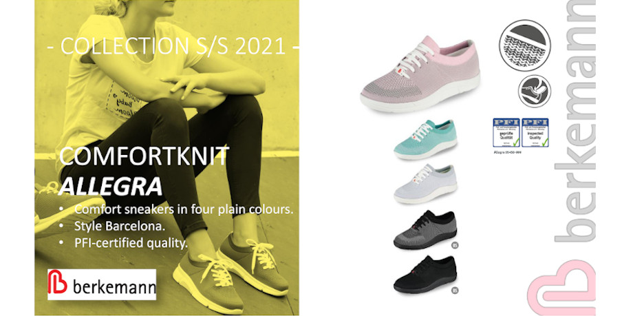 Berkemann Allegra Sneaker Promotional slide 2021