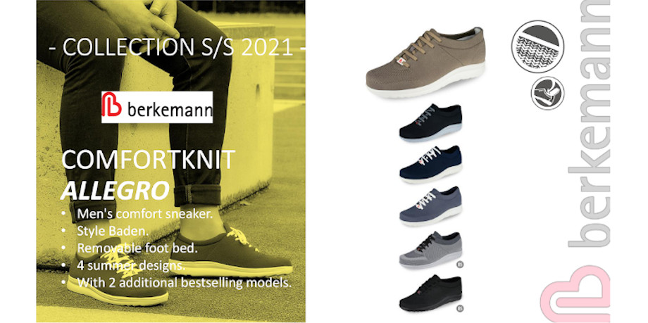 Berkemann Allegro Mens Sneaker Promotion slide 2021