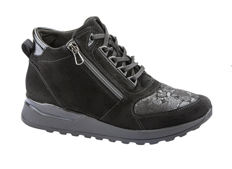 Waldläufer Kimari-Soft Sneaker carbon asphalt 